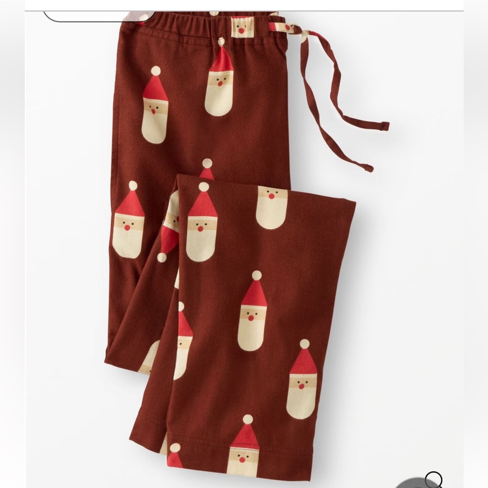*Hanna Andersson Red Santa Adult Pajama Bottoms* UNISEX

Seller note: 101, 116